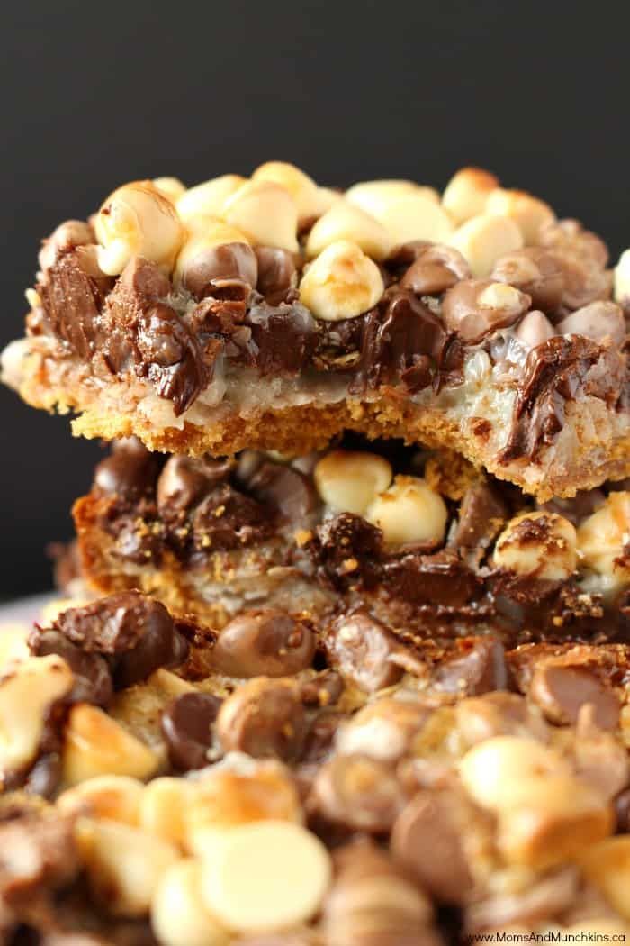 Easy Triple Chocolate Coconut Bars in Just 30 Minutes